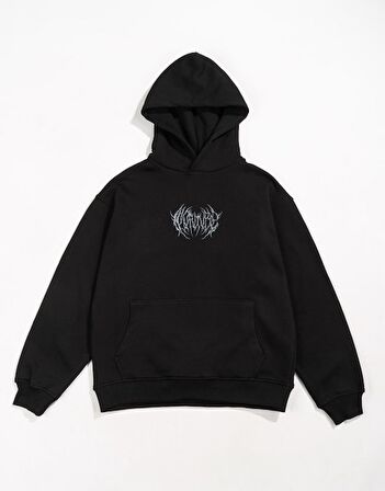 Reflective Brutal Oversize Erkek Hoodie UK1059SY