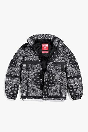 Paisley Erkek Puffer Mont Ceket NF0501SY