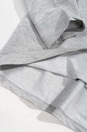 Oversize Uzun Kollu Erkek Tişört UK1113GR