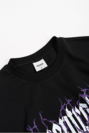 Decentralized Society Oversize Erkek Tişört UK1203SY