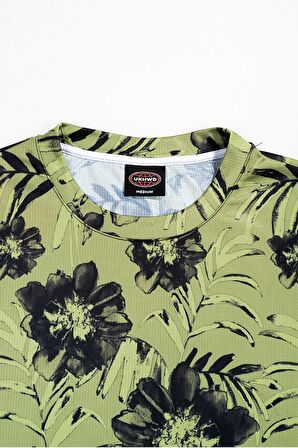 Floral DryTech Oversize Erkek Tişört UK1171YS