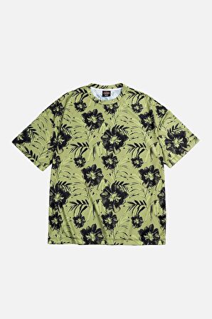Floral DryTech Oversize Erkek Tişört UK1171YS