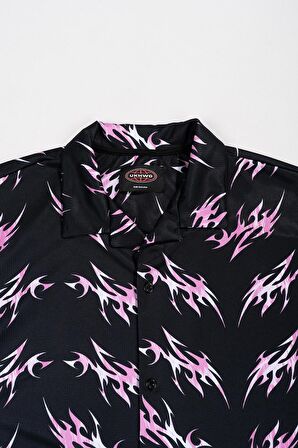 Neo Goth DryTech Oversize Erkek Gömlek UK1189SY