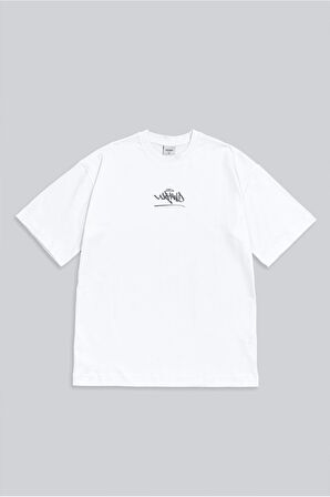 Reflective UKHWD Oversize Erkek Tişört UK1246BYRF