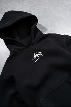 UKHWD Classic Logo Oversize Erkek Hoodie UK1267SYBY
