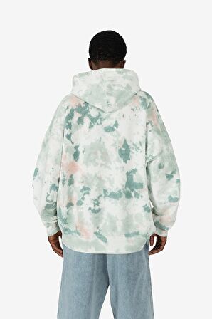 Tie Dye Oversize Erkek Hoodie US3957KS