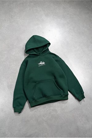 UKHWD Classic Logo Oversize Erkek Hoodie UK1267YSBY