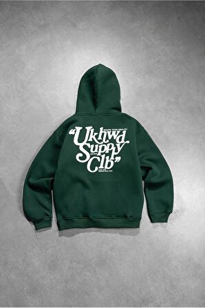 UKHWD Supply Club Oversize Erkek Hoodie UK1270YSBY