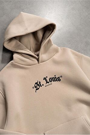 ST Louis Oversize Erkek Hoodie UK1263BJSY