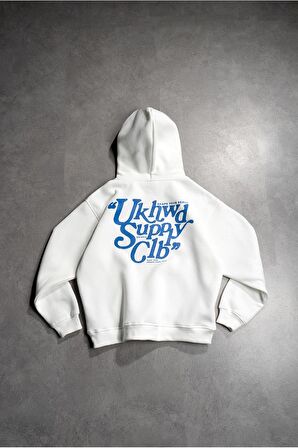 UKHWD Supply Club Oversize Erkek Hoodie UK1270EKMV