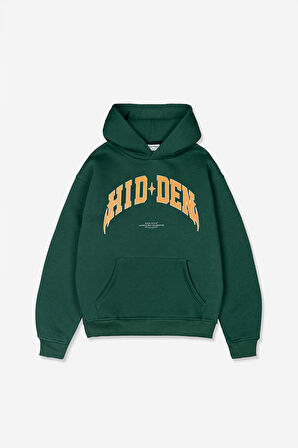 Hidden College Oversize Erkek Hoodie UK1326YSTR