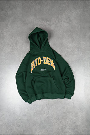 Hidden College Oversize Erkek Hoodie UK1326YSTR