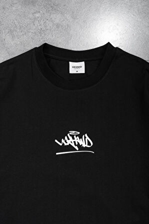 UKHWD Classic Logo Oversize Erkek Tişört UK1243SYBY
