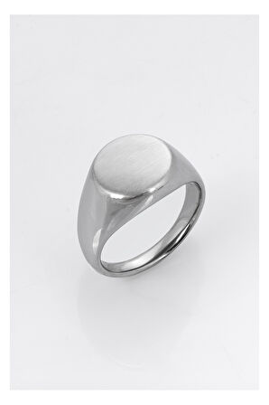 Silver Oval Erkek Yüzük KA1202GM