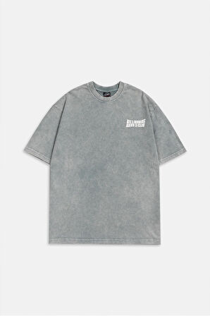 Billionaire Oversize Erkek Tişört TB2169GR
