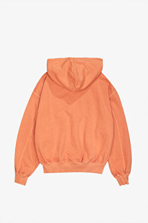 Yıkamalı Oversize Erkek Ceket Hoodie