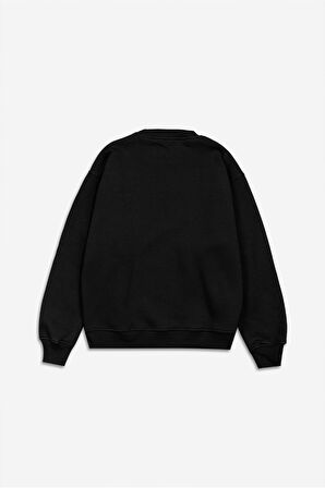 UKHWD Classic Logo Oversize Erkek Sweatshirt