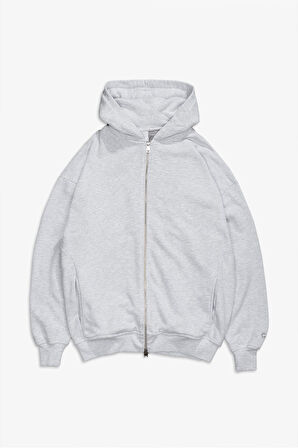 Grimelanj Basic Oversize Erkek Ceket Hoodie