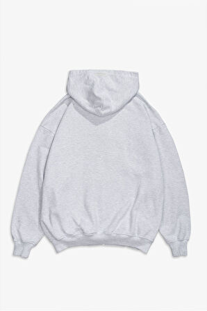 Grimelanj Basic Oversize Erkek Ceket Hoodie