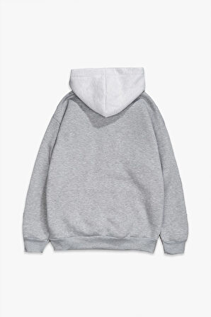 Gri Property Erkek Hoodie