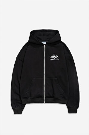 UKHWD Classic Logo Double Zip Erkek Ceket Hoodie