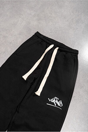 UKHWD Classic Logo Wide Leg Urban Jogger Eşofman Altı