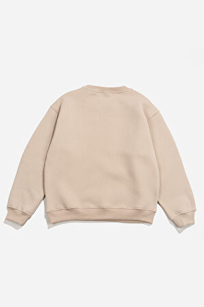 Bej Urban Essentials Archive Erkek Sweatshirt