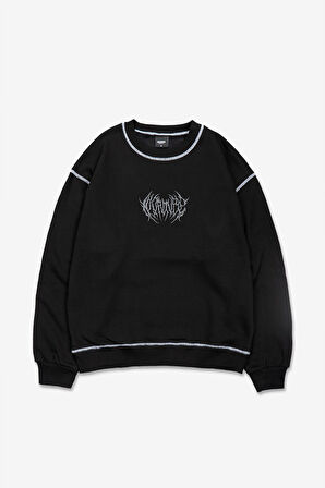 Reflective Brutal Oversize Erkek Sweatshirt