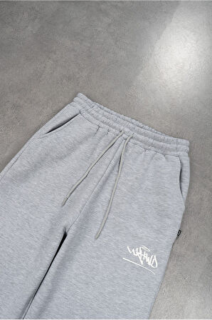 Grimelanj Classic Logo Skate Baggy Wide Leg Erkek Eşofman Altı
