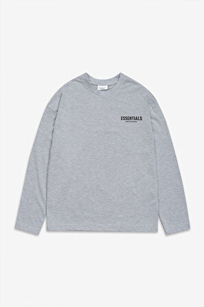 Grimelanj Essentials Amsterdam Oversize Uzun Kollu Erkek Tişört