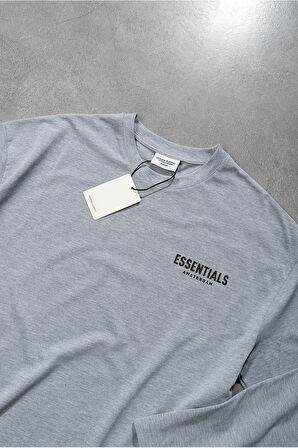 Grimelanj Essentials Amsterdam Oversize Uzun Kollu Erkek Tişört