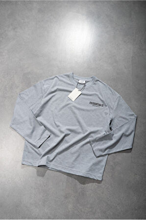 Grimelanj Essentials Amsterdam Oversize Uzun Kollu Erkek Tişört