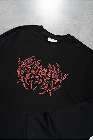 Brutal Oversize Uzun Kollu Erkek Tişört