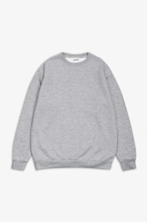 Grimelanj Basic Oversize Erkek Sweatshirt