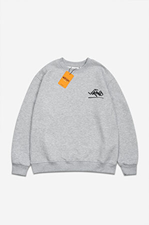 Grimelanj Classic logo Oversize Erkek Sweatshirt
