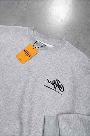 Grimelanj Classic logo Oversize Erkek Sweatshirt