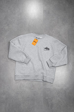 Grimelanj Classic logo Oversize Erkek Sweatshirt