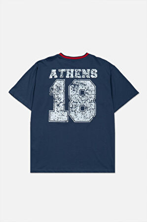 Athens 18 Oversize Erkek Forma Tişört