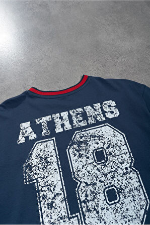 Athens 18 Oversize Erkek Forma Tişört