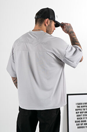 Second Base Oversize Erkek Forma Tişört