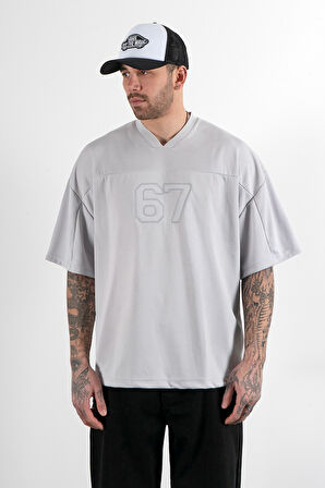 Second Base Oversize Erkek Forma Tişört