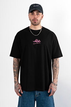 UKHWD Classic Logo Oversize Erkek Tişört UK1243SYPM