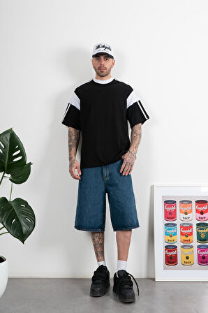 Y2K Retro Oversize Erkek Futbol Tişört