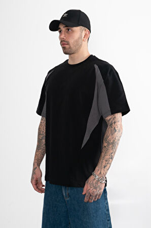 Retro Sports Oversize Erkek Tişört