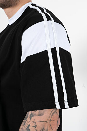 Heritage Graffiti Logo Oversize Erkek Futbol Tişört