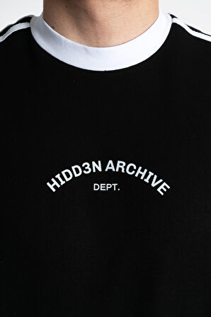 Hidden Archive Oversize Erkek Futbol Tişört