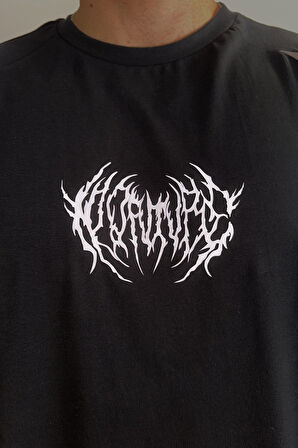 Reflective Brutal Retro Sports Oversize Erkek Tişört