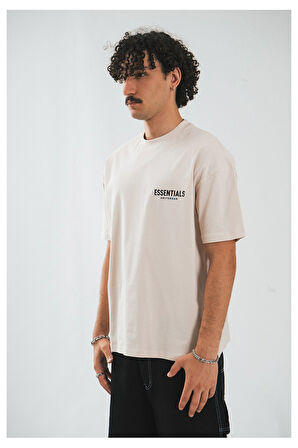 Essentials Amsterdam Oversize Taş Erkek Tişört