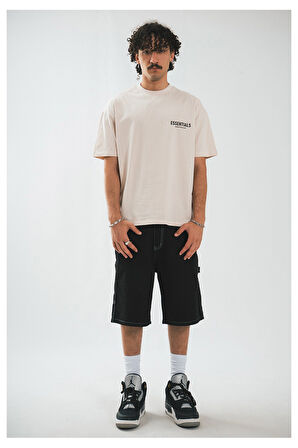Essentials Amsterdam Oversize Taş Erkek Tişört