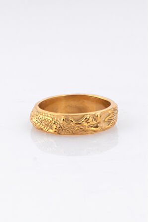 316L Çelik Dragon Erkek Yüzük